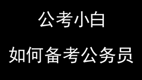 小白公务员备考攻略，学习策略与实战经验分享